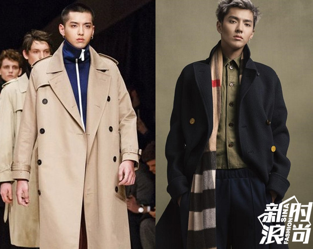 吴亦凡成为burberry代言人/